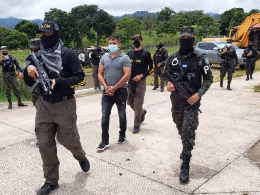 Así fue la captura del extraditable hondureño 'Teto' en Copán (FOTOS)