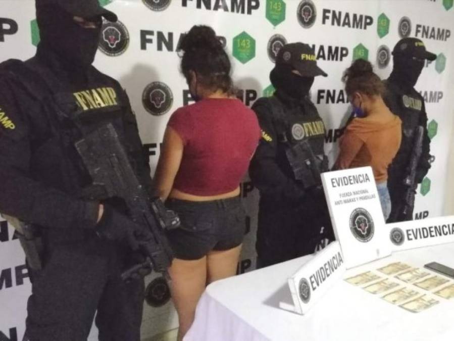 'Mujeres de la mafia': rostros de las últimas detenidas en Honduras (FOTOS)