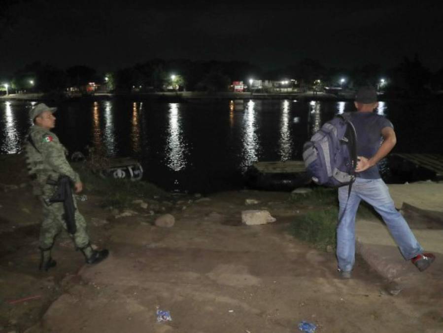 FOTOS: México comienza a militarizar la frontera con Guatemala tras las amenazas de Trump