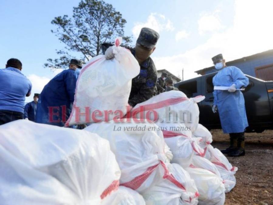 FOTOS: Inicia distribución del 'saco solidario' en colonia Los Pinos