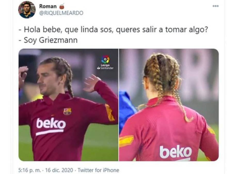 La Chilindrina y Jar Jar Binks: los memes que dejó el look de Antonie Griezmann