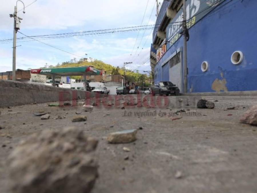 Sangre, piedras y destrozos: fotos del Nacional tras violento clásico