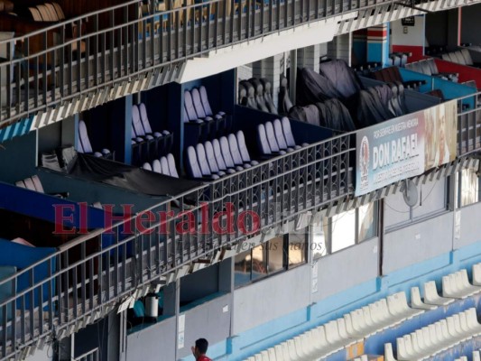 Lo que no se vio de la victoria de Motagua sobre el Universitario en el Estadio Nacional (Fotos)