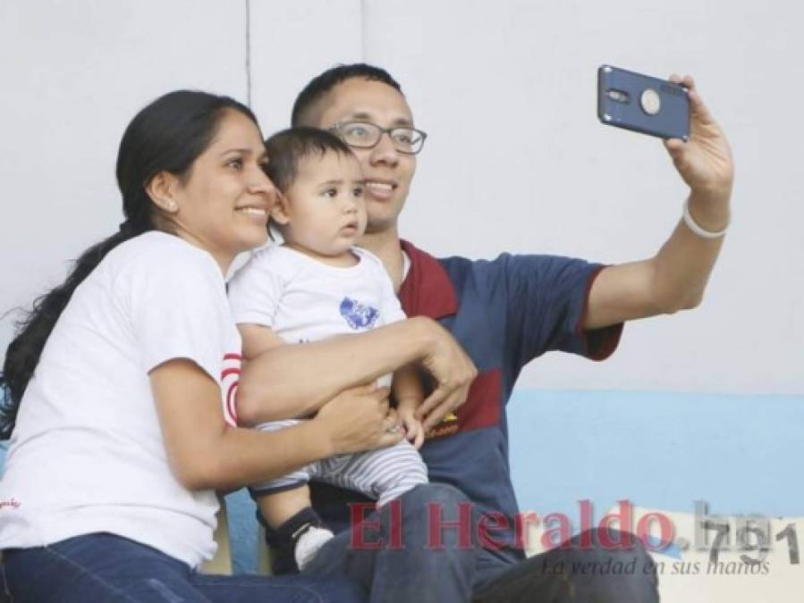 El ambiente que se vivió en el partido Motagua-Vida