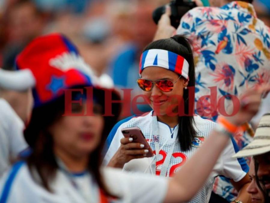 Fotos: Panameños acompañan a su selección en su histórico debut en el Mundial Rusia 2018