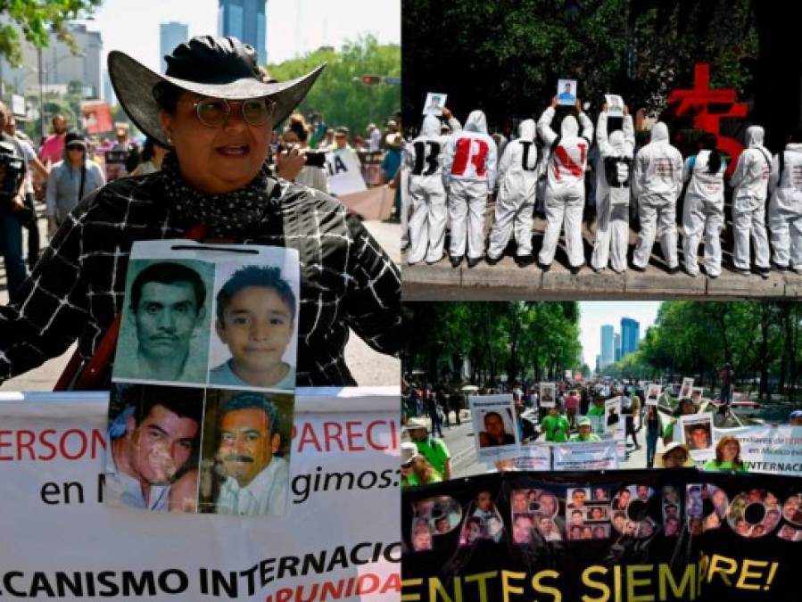 'Lucha y no fiesta': Las protestas en el Día de las Madres en México