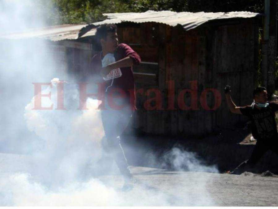 Las imágenes más impactantes que dejó la protestas de este viernes en Honduras