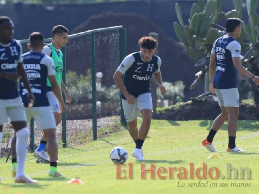 En 'La Parcela' y resguardando los detalles tácticos, así fue el entreno de la H previo al Honduras vs México