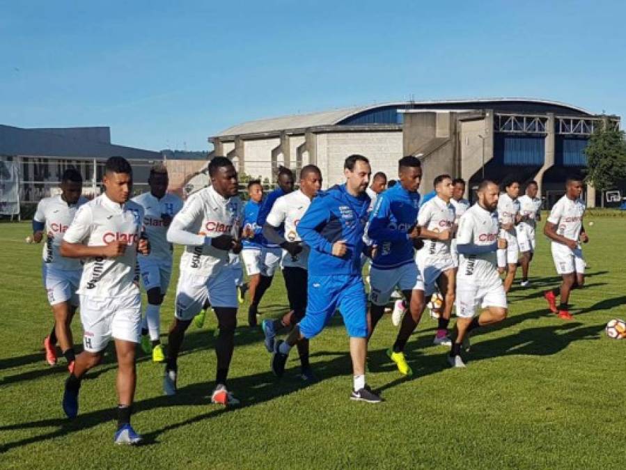 Así se prepara la selección de fútbol de Honduras en Temuco, previo al duelo ante Chile