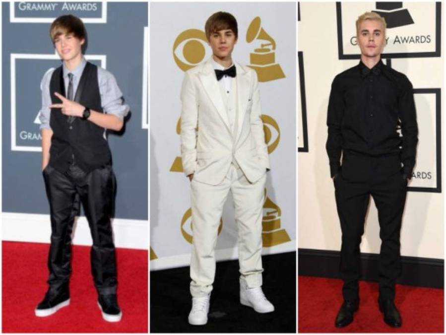 Así han evolucionado el look de algunas estrellas en la alfombra roja de los premios Grammy