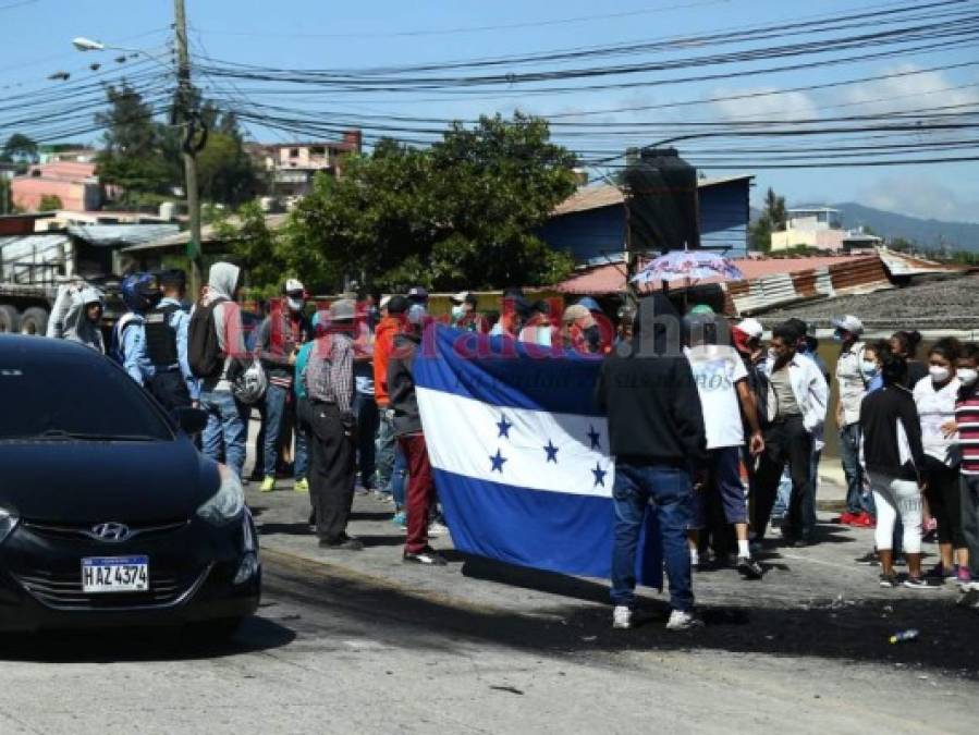 Pobladores de la Reynel Fúnez amenazan con más tomas en carretera al sur