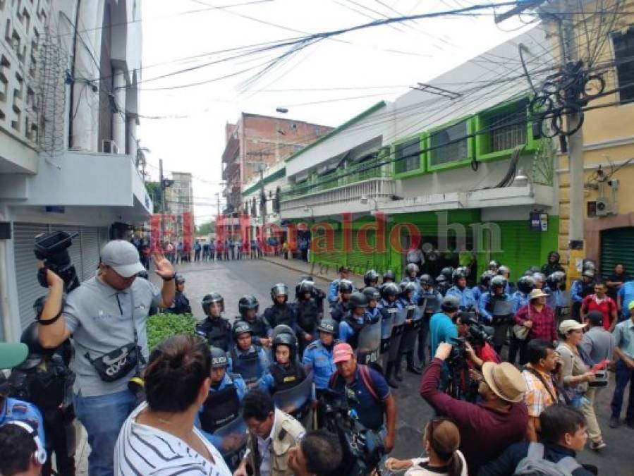 Las primeras imágenes de las protestas a nivel nacional