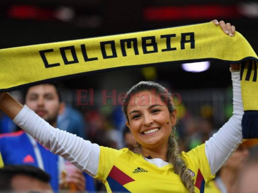 Las bellezas que engalanan el Colombia-Inglaterra, último partido de octavos en Rusia 2018