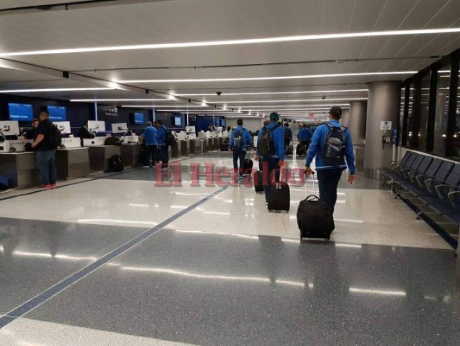 FOTOS: La Selección de Honduras va en camino y llegará la tarde de este domingo a Australia