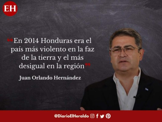 Las frases del presidente Juan Orlando Hernández en su discurso en la ONU