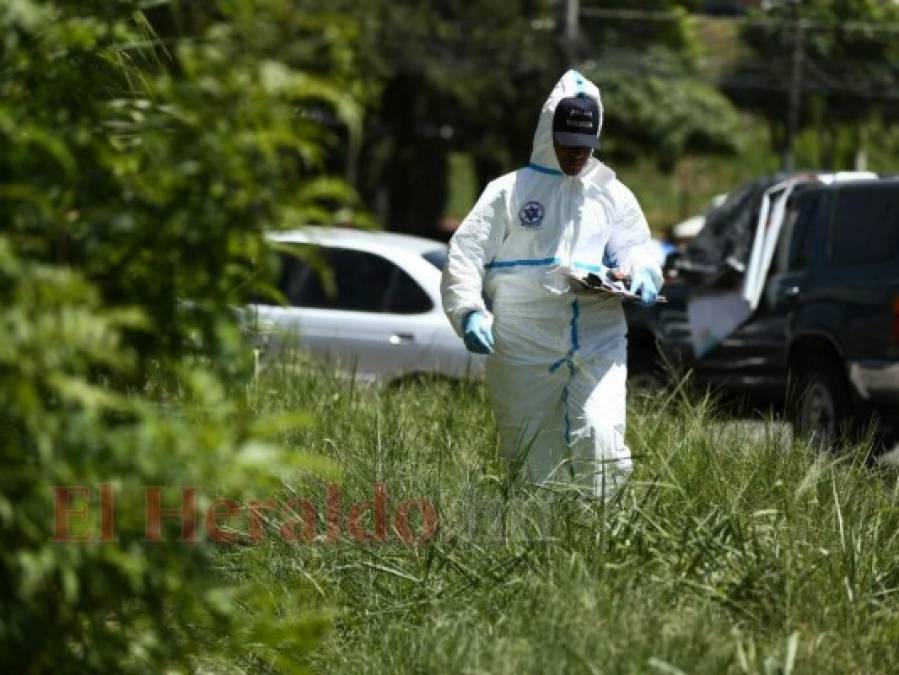 FOTOS: Escena donde asesinaron al exalcalde capitalino Roberto 'Pelón' Acosta