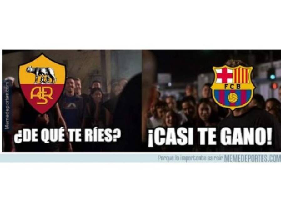 Memes destrozan al FC Barcelona tras quedar eliminado de la Champions League ante la Roma