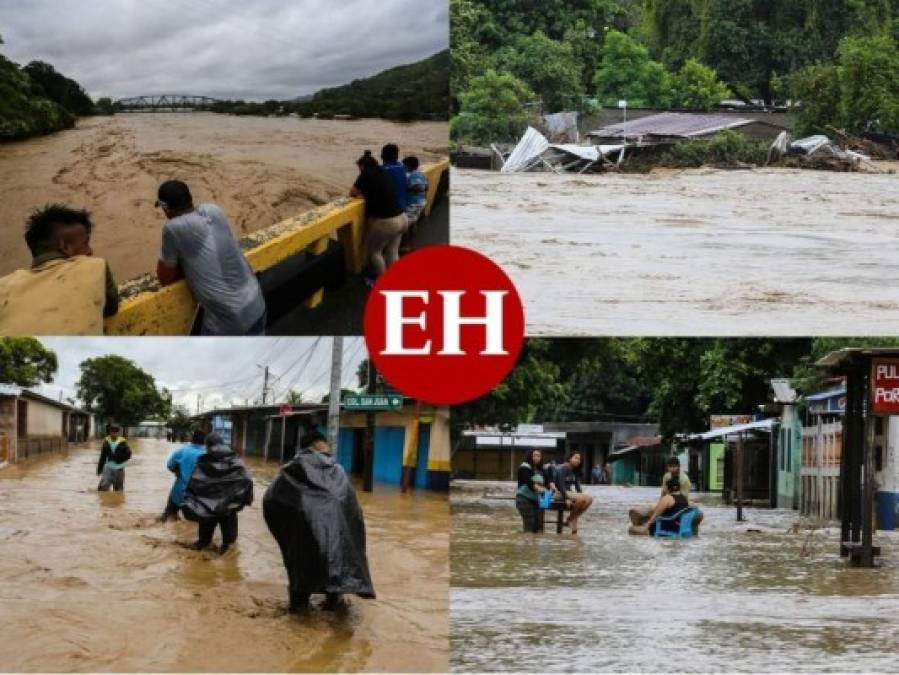 La tragedia se repite: muertos, inundaciones y daños tras paso de Iota en Honduras (FOTOS)