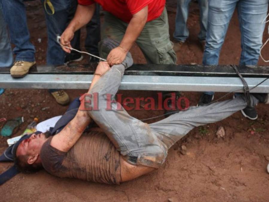 Así fue 'castigado' un presunto ladrón por enardecidos capitalinos