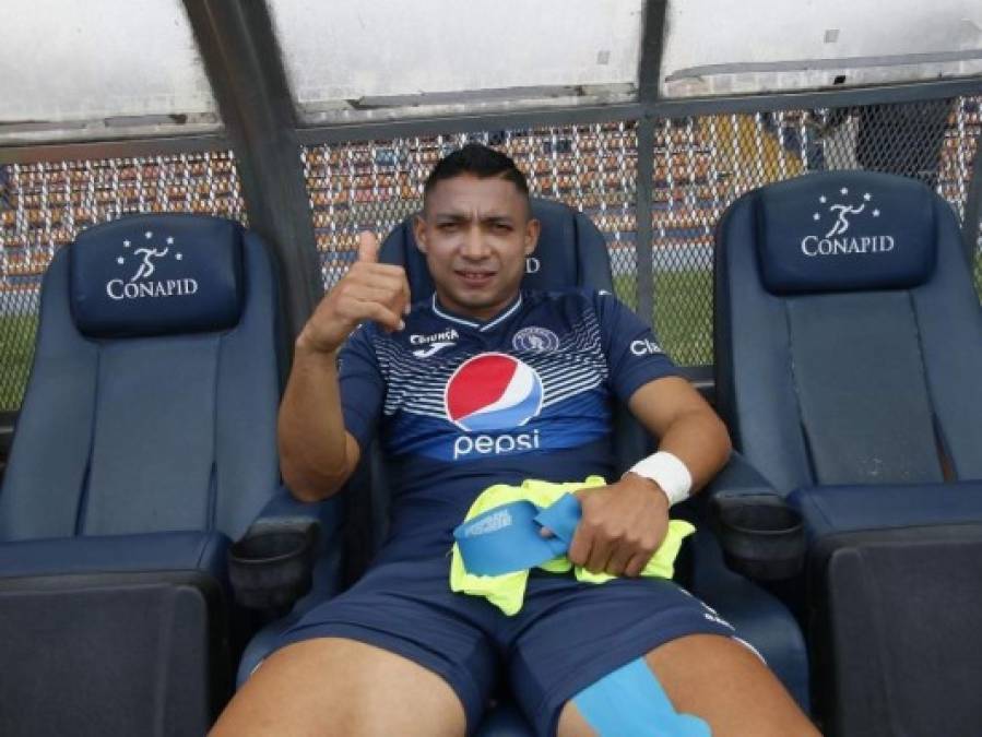 El posible 11 de Motagua ante Comunicaciones esta noche (FOTOS)