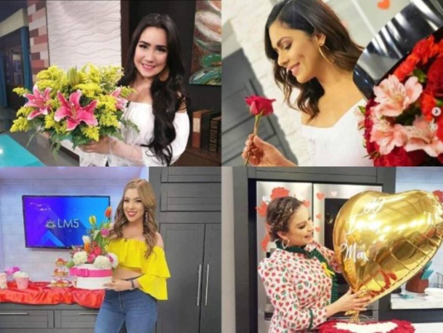 FOTOS: Así celebraron los presentadores hondureños el Día de San Valentín