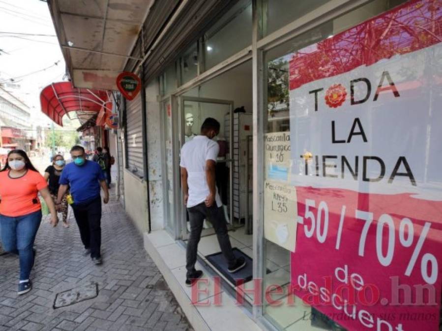 A seis meses de la pandemia, comercio en la capital resurge un paso a la vez