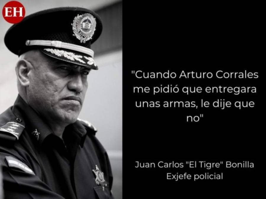 Las polémicas frases de 'El Tigre' Bonilla tras ser acusado por EEUU de narcotráfico