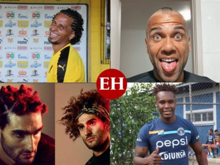 Peinados extraños de los futbolistas... ¿qué hondureños hay en la lista?