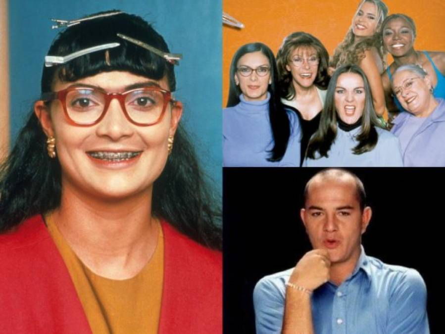 El antes y después del elenco de la telenovela Betty la Fea