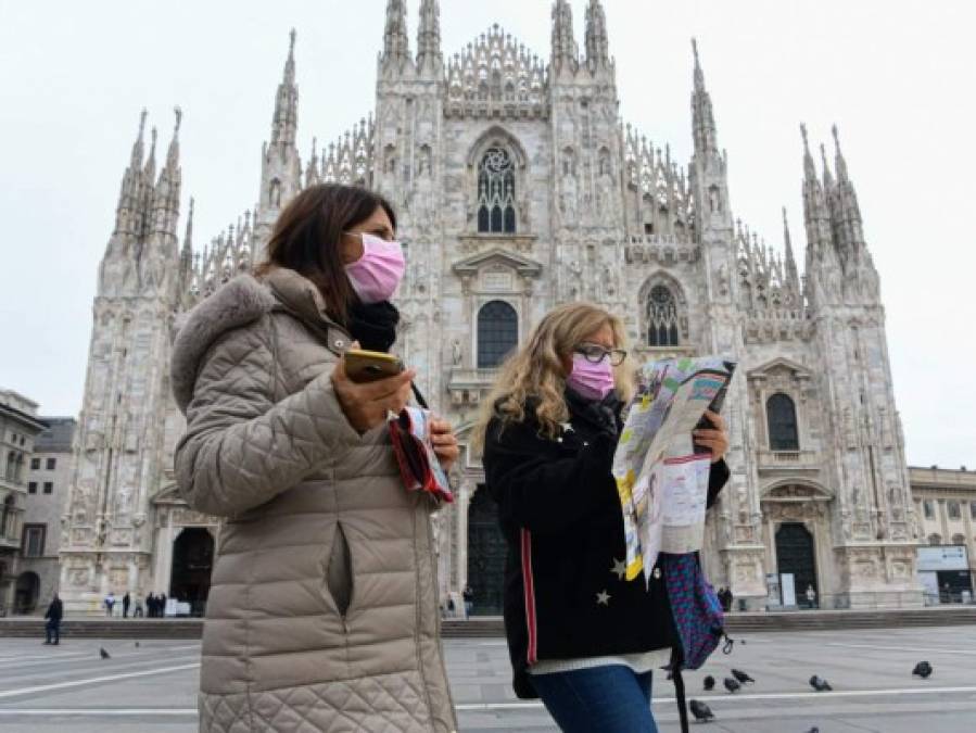 FOTOS: Italia desolada, sin turistas ni estudiantes por coronavirus