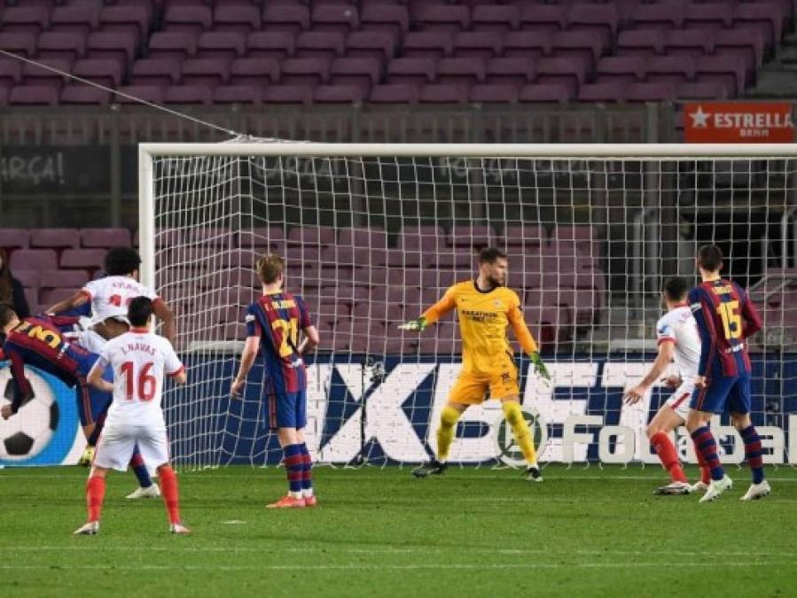 ¡De la frustración a la gloria! Imágenes que dejó la remontada del Barcelona vs Sevilla