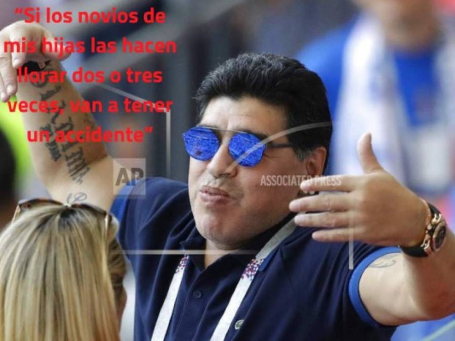 Diego Armando Maradona y sus 10 mejores frases