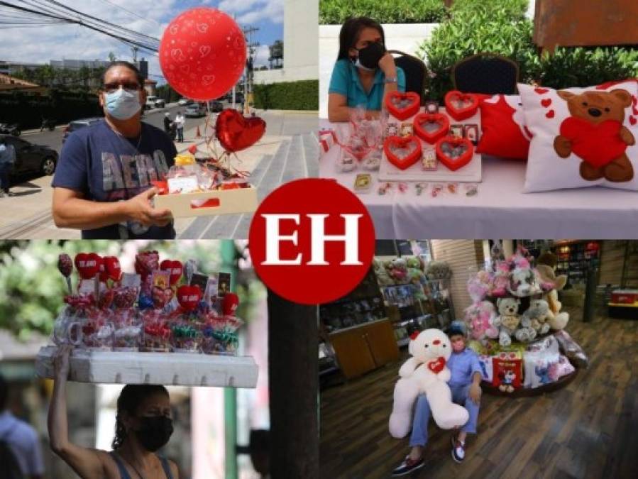 Capitalinos se aprestan a celebrar el Día del Amor y la Amistad (FOTOS)