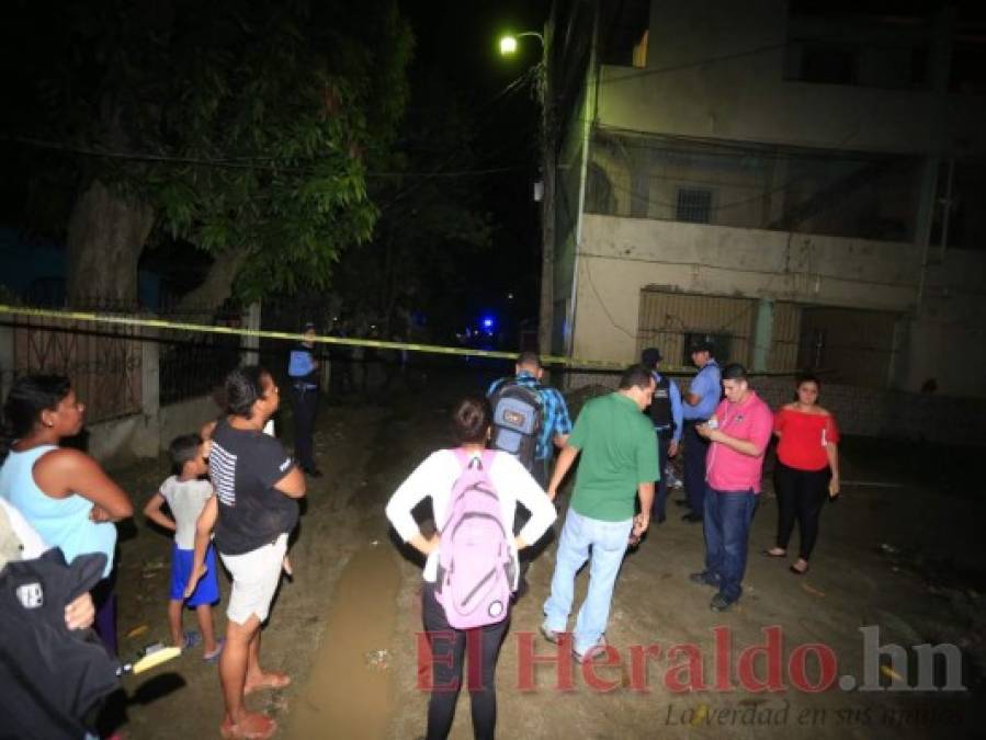 FOTOS: Horrenda escena de masacre que dejó cuatro muertos en la Sandoval Sorto