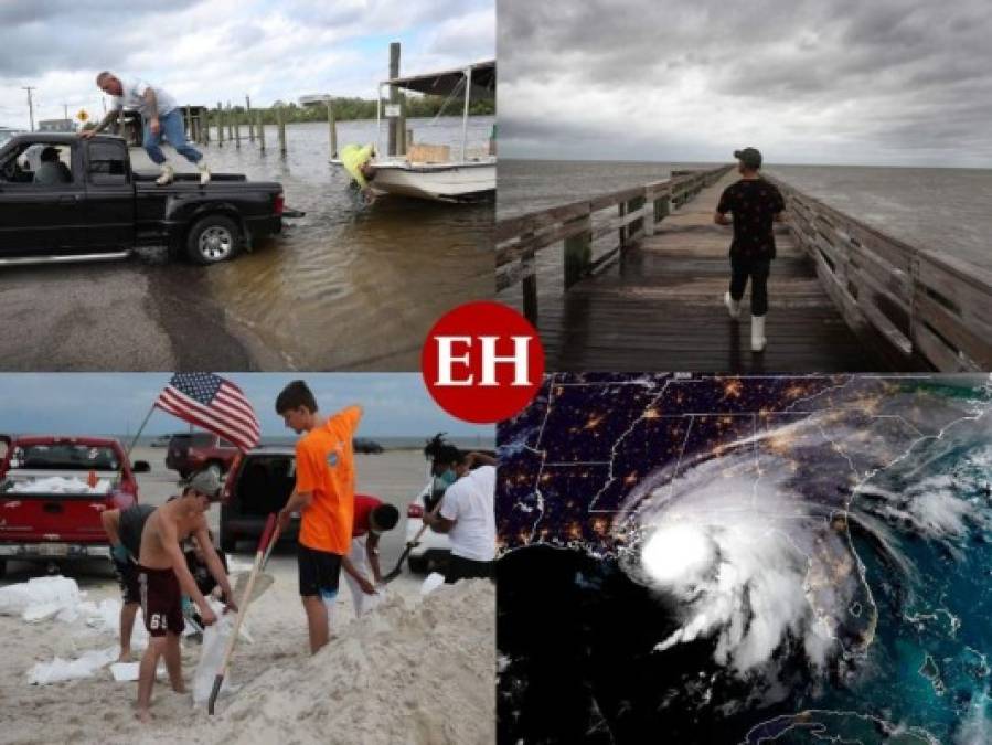 FOTOS: Huracán Sally amenaza EEUU con inundaciones mortales