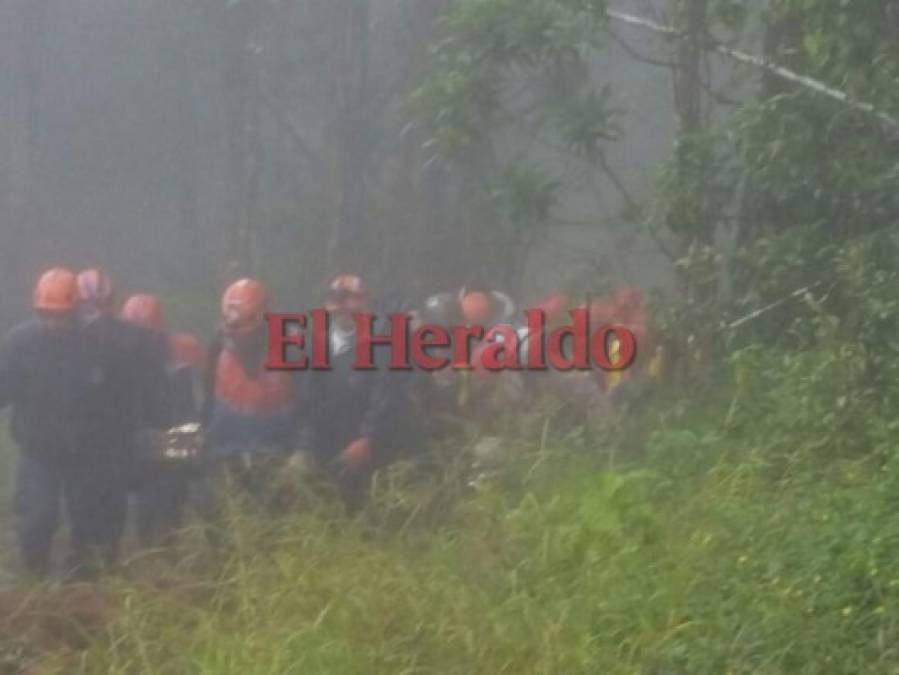 FOTOS: Así fue el rescate de los restos de Hilda Hernández y las otras 5 víctimas