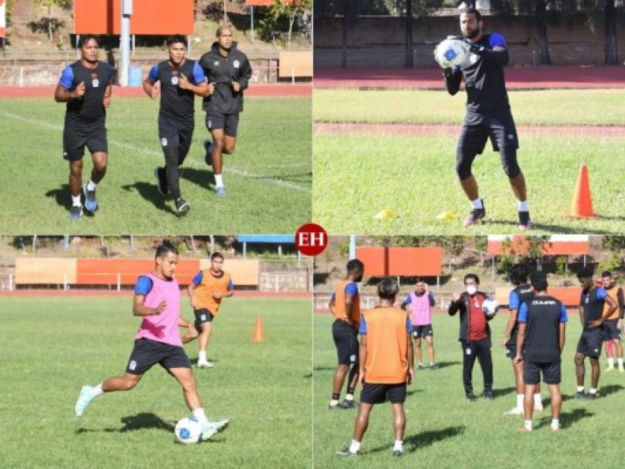 Así fue el entreno de Olimpia mientras llega su nuevo técnico