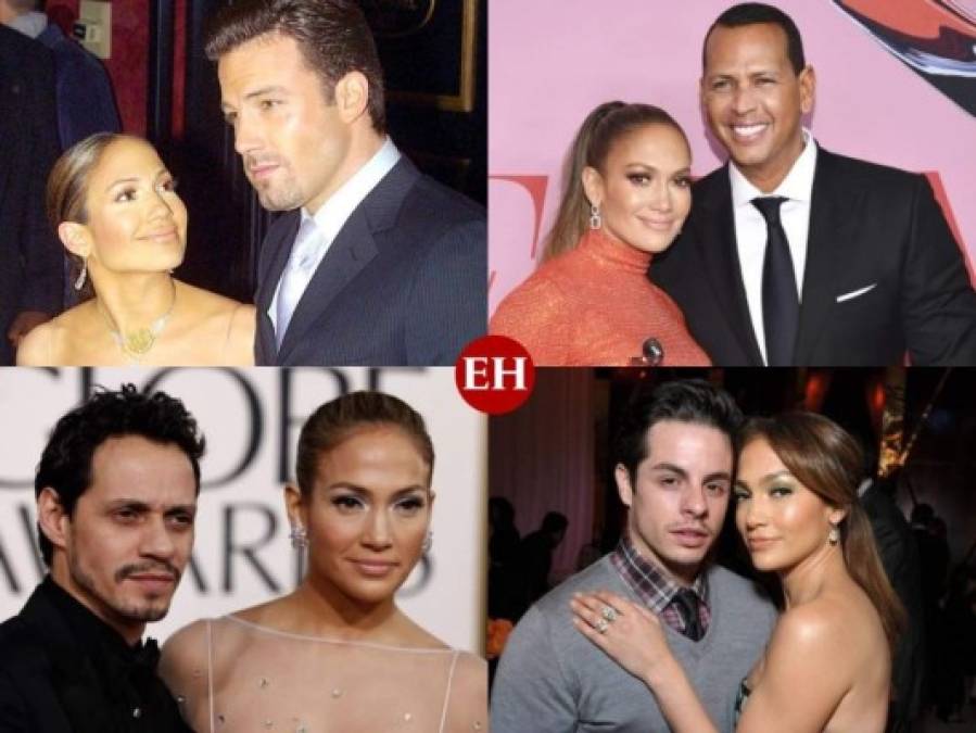 De Tommy Mottola a Ben Affleck: Los romances más sonados de Jennifer López