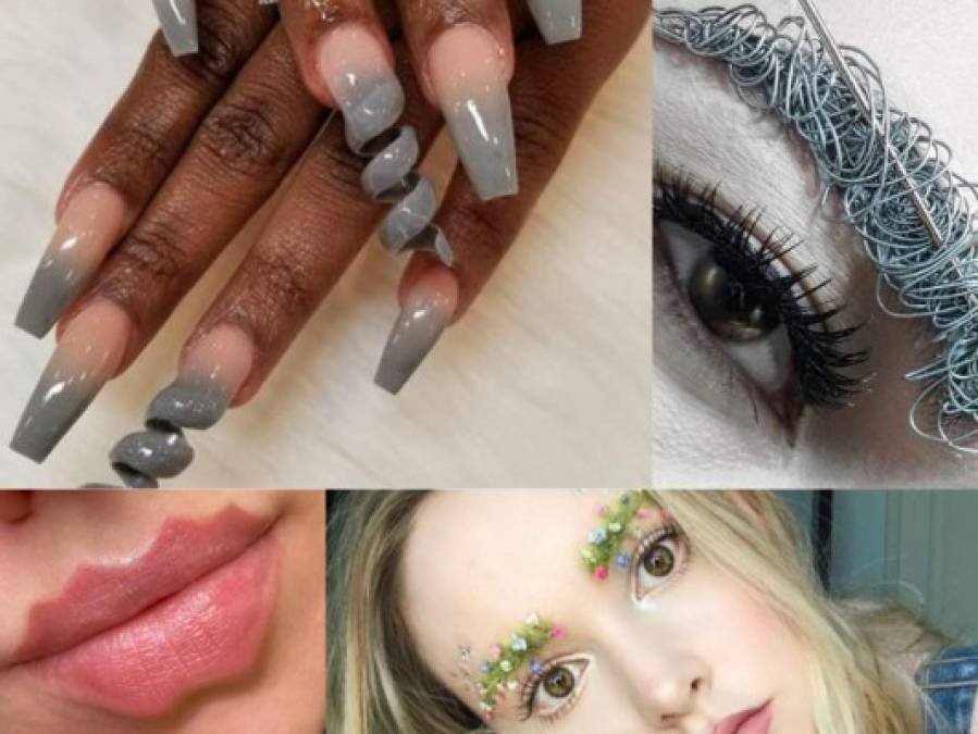 Las tendencias de belleza más locas y extravagantes que podrás ver