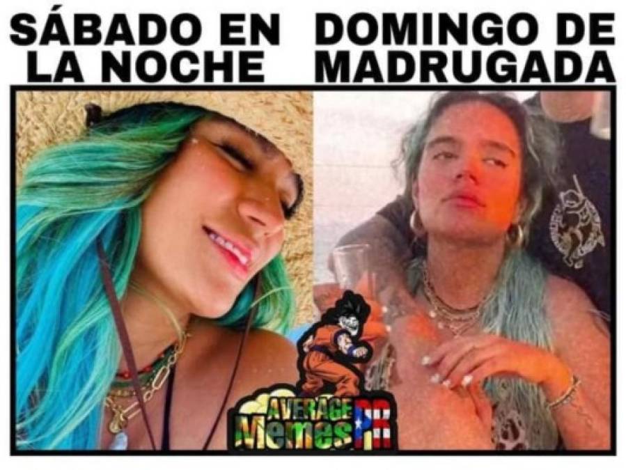 Los memes de Karol G por sus vacaciones en México