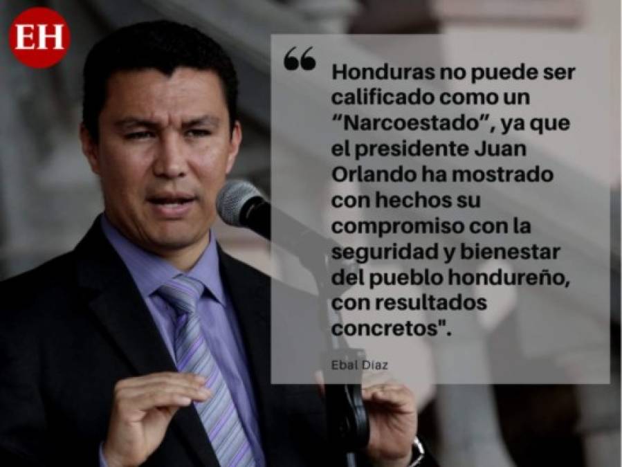 Las fuertes críticas de Ebal Díaz a la oposición tras condena de Tony Hernández