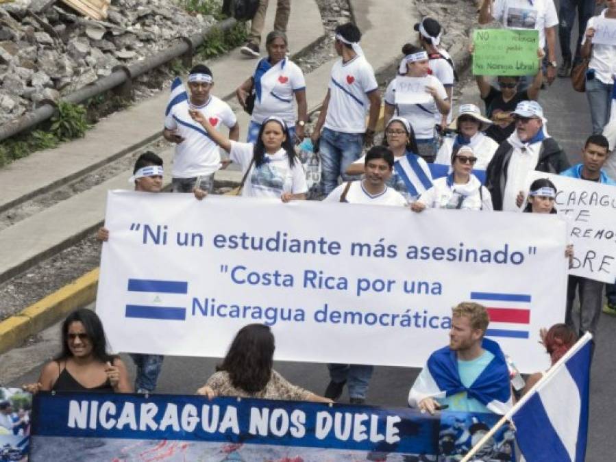 Este es el ambiente en Nicaragua tras la convocatoria del paro nacional