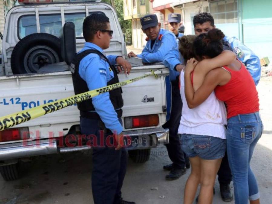 Dolor y llanto: matan a barbero dentro de su negocio en Choloma