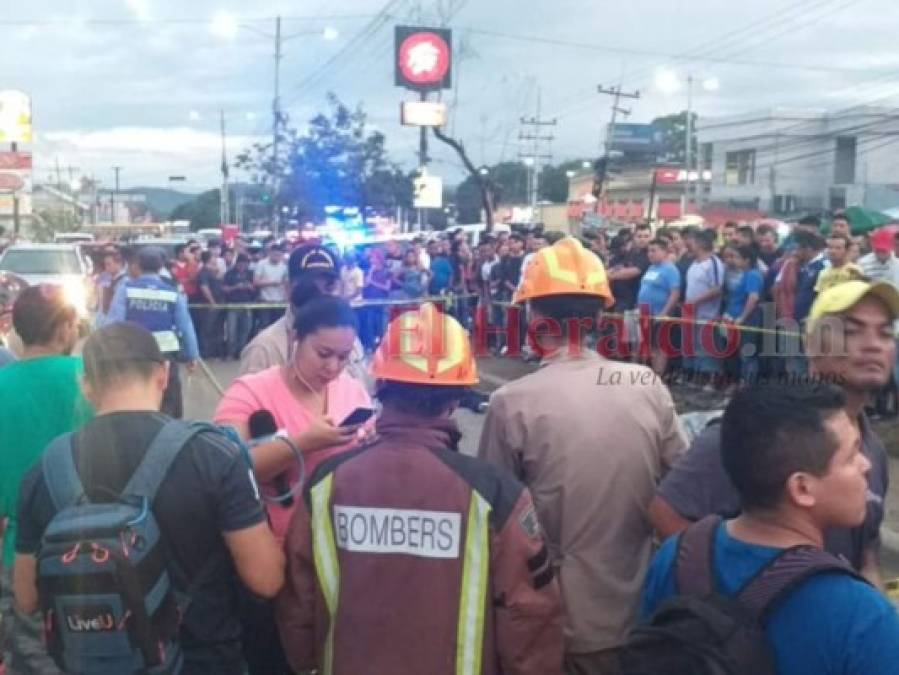 Así quedó la escena de la masacre que dejó cuatro muertos en Villanueva, Cortés (FOTOS)