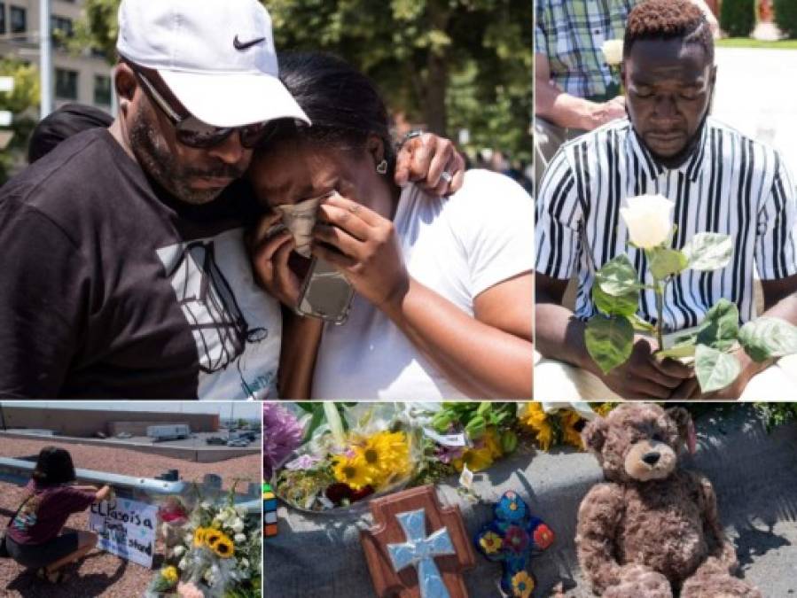 FOTOS: Familiares lloran la muerte de víctimas de tiroteos en Texas y Ohio