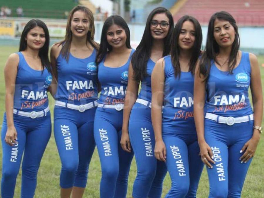 Hermosas chicas engalanan la jornada dos de la Liga Cinco Estrellas de Honduras