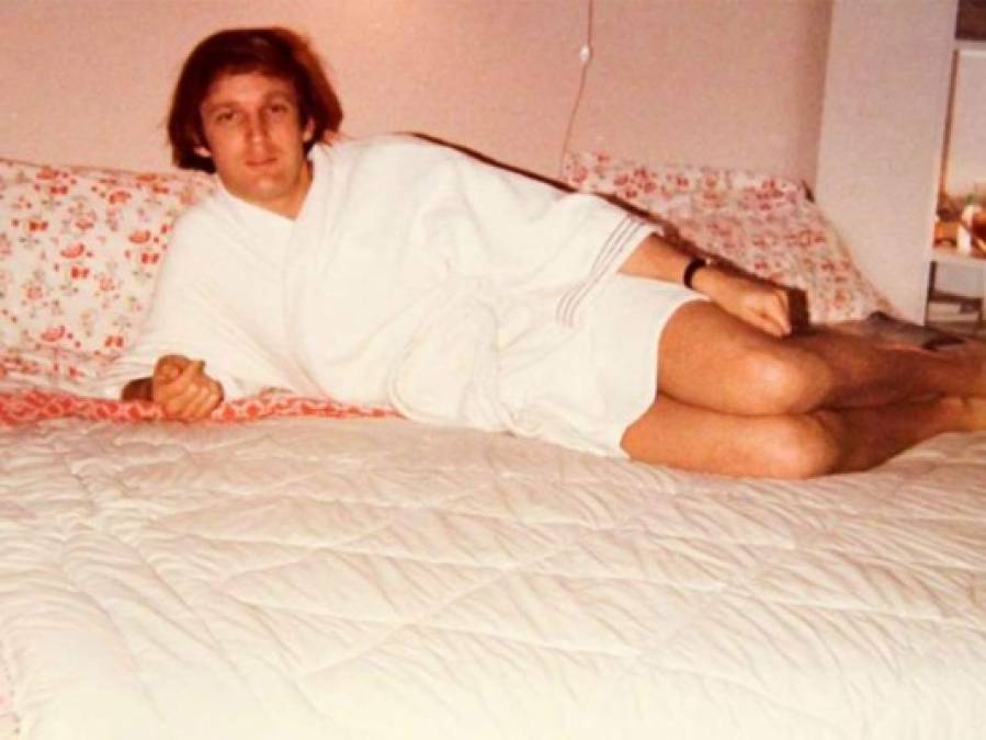 Revelan las fotos más íntimas de Donald Trump