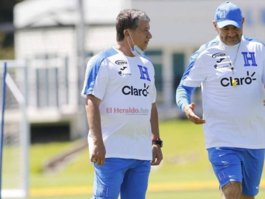 En imágenes: Así fue el primer entrenamiento de Honduras al mando del 'Bolillo' Gómez