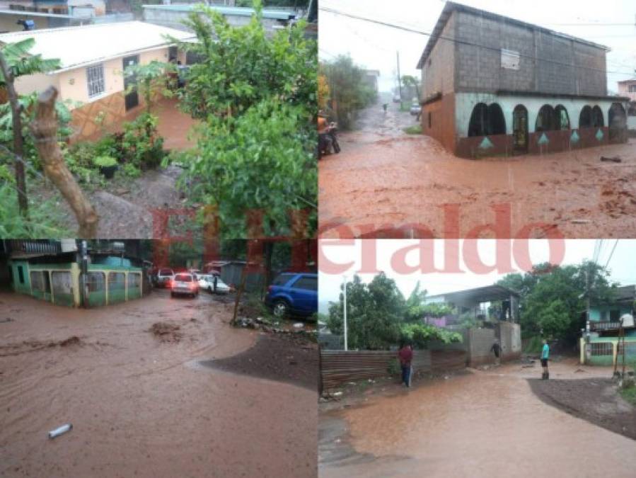 Imágenes de las inundaciones en la capital de Honduras