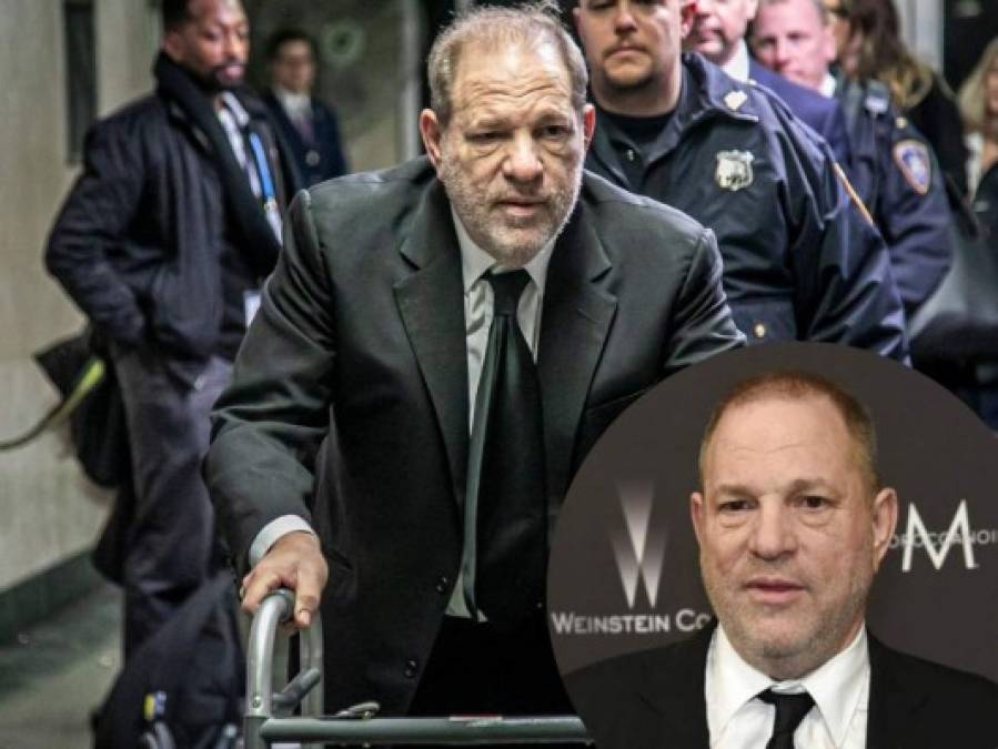 El desmejorado aspecto físico de Harvey Weinstein tras acusaciones de violación